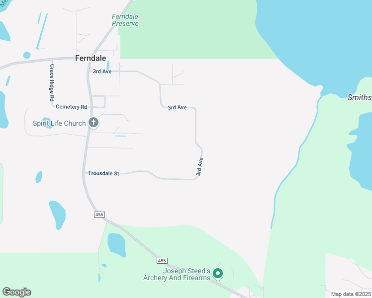 map of restaurants, bars, coffee shops, grocery stores, and more near 18521 3rd Avenue in Clermont