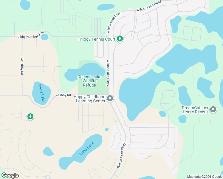 map of restaurants, bars, coffee shops, grocery stores, and more near 284 Silver Maple Road in Groveland