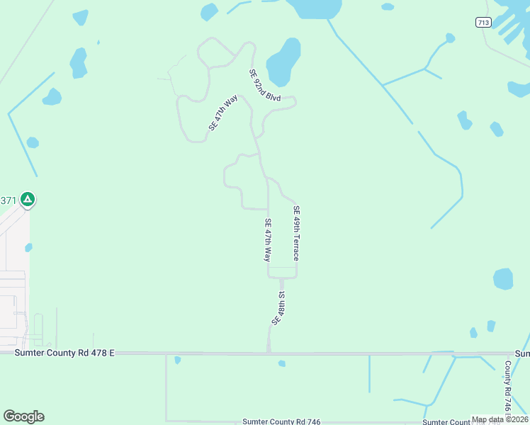 map of restaurants, bars, coffee shops, grocery stores, and more near 4811 Southeast 94th Avenue in Webster