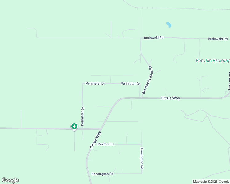 map of restaurants, bars, coffee shops, grocery stores, and more near 16150 Perimeter Drive in Brooksville