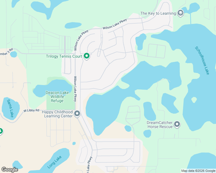 map of restaurants, bars, coffee shops, grocery stores, and more near 122 Bayou Bend Road in Groveland