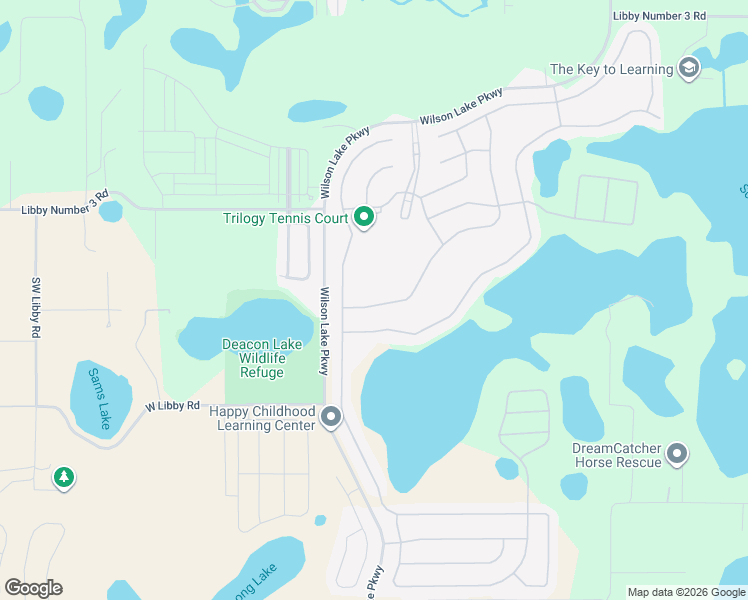 map of restaurants, bars, coffee shops, grocery stores, and more near 111 Balmy Coast Road in Groveland