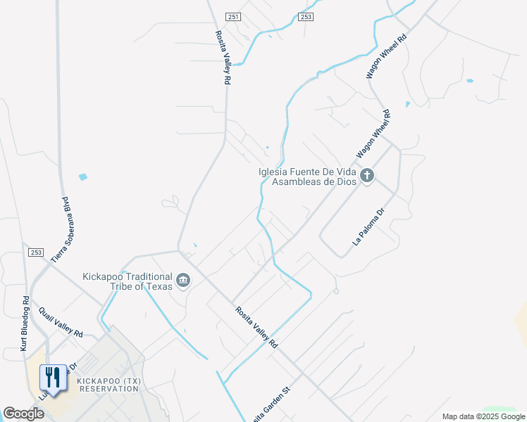 map of restaurants, bars, coffee shops, grocery stores, and more near 320 Victoriano Avenue in Eagle Pass