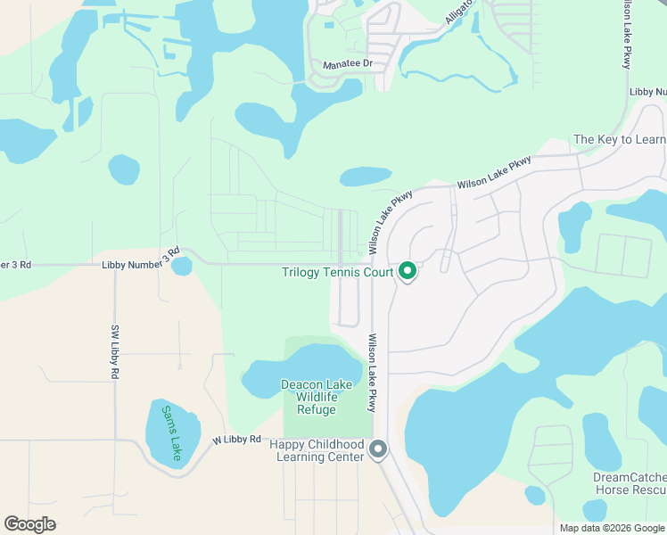 map of restaurants, bars, coffee shops, grocery stores, and more near 201 Chardonnay Lane in Groveland
