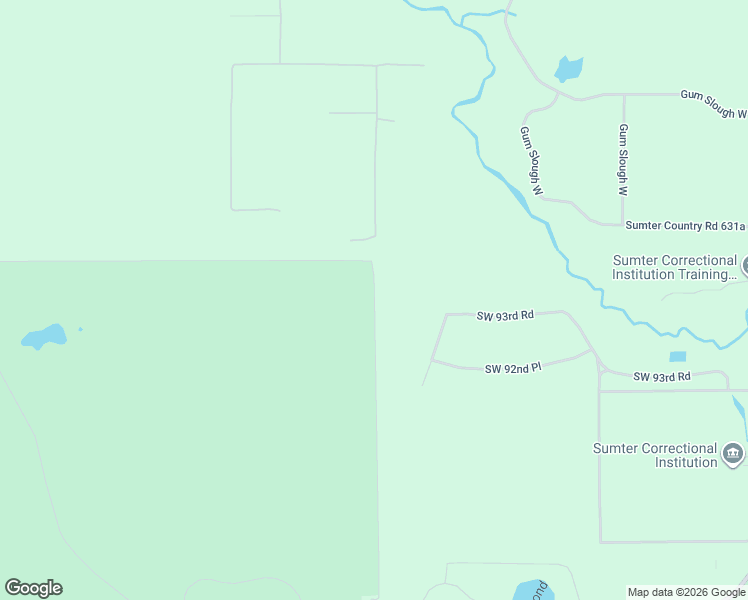 map of restaurants, bars, coffee shops, grocery stores, and more near 7409 Southwest 90th Avenue in Bushnell
