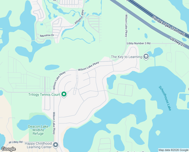 map of restaurants, bars, coffee shops, grocery stores, and more near 193 Balmy Coast Road in Groveland
