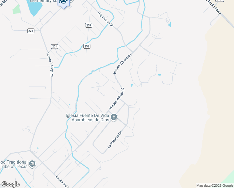 map of restaurants, bars, coffee shops, grocery stores, and more near 1428 Wagon Wheel Road in Eagle Pass