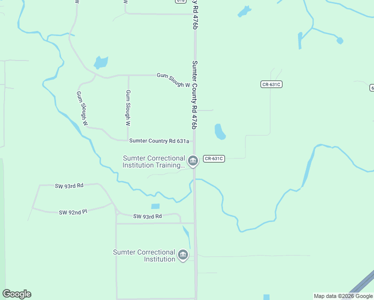 map of restaurants, bars, coffee shops, grocery stores, and more near 6063 County Road 631A in Bushnell