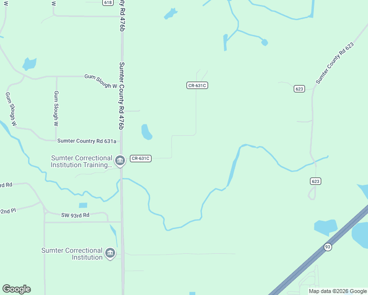 map of restaurants, bars, coffee shops, grocery stores, and more near 5685 County Road 631C in Bushnell
