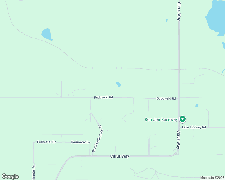 map of restaurants, bars, coffee shops, grocery stores, and more near 16345 Budowski Road in Brooksville