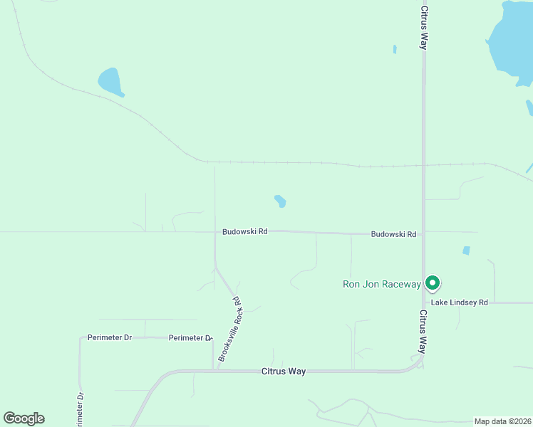 map of restaurants, bars, coffee shops, grocery stores, and more near 16345 Budowski Road in Brooksville