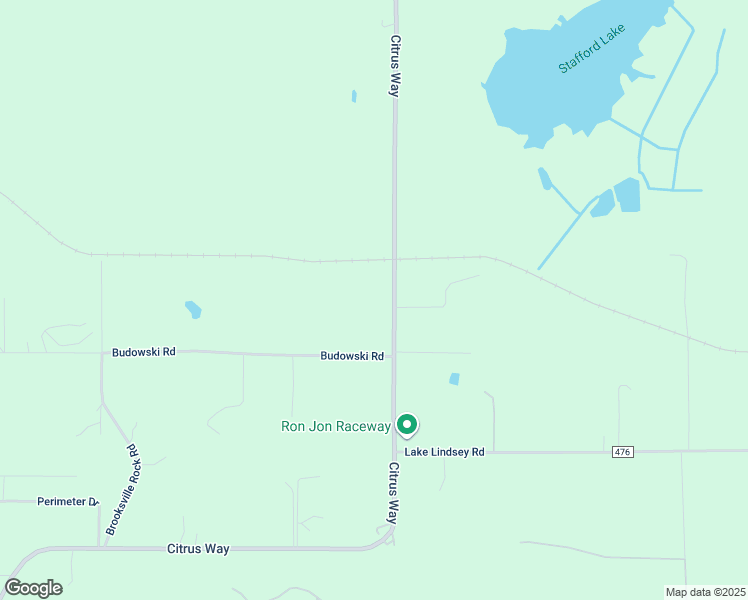map of restaurants, bars, coffee shops, grocery stores, and more near 14107 Citrus Way in Brooksville