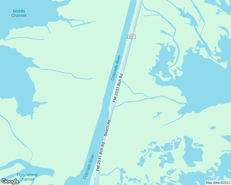 map of restaurants, bars, coffee shops, grocery stores, and more near 205 Beach Road in Matagorda