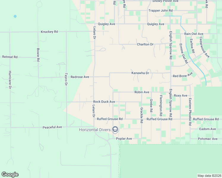 map of restaurants, bars, coffee shops, grocery stores, and more near 12443 Robin Avenue in Brooksville