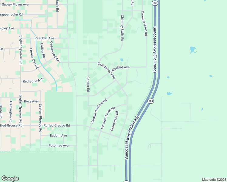 map of restaurants, bars, coffee shops, grocery stores, and more near 14191 Canyon Swallow Road in Brooksville