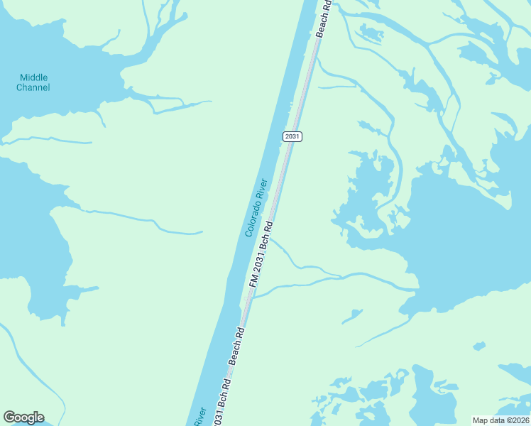 map of restaurants, bars, coffee shops, grocery stores, and more near 186 Farm to Market Road 2031 in Matagorda