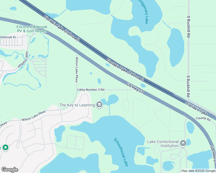 map of restaurants, bars, coffee shops, grocery stores, and more near 10741 Libby Number 3 Road in Clermont