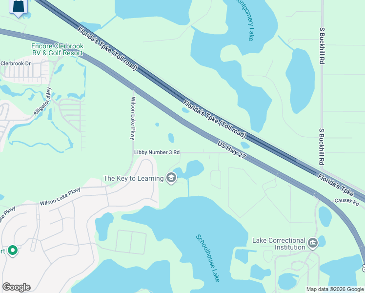 map of restaurants, bars, coffee shops, grocery stores, and more near 10741 Libby Number 3 Road in Clermont