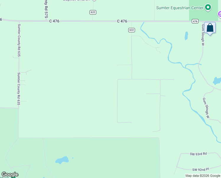 map of restaurants, bars, coffee shops, grocery stores, and more near 8520 Southwest 73rd Path in Bushnell