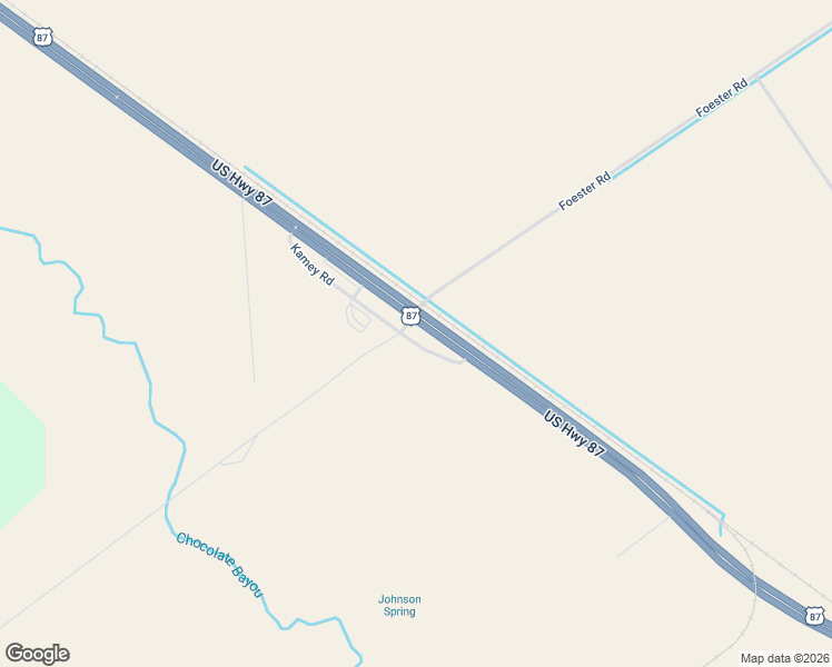 map of restaurants, bars, coffee shops, grocery stores, and more near U.S. 87 in Port Lavaca