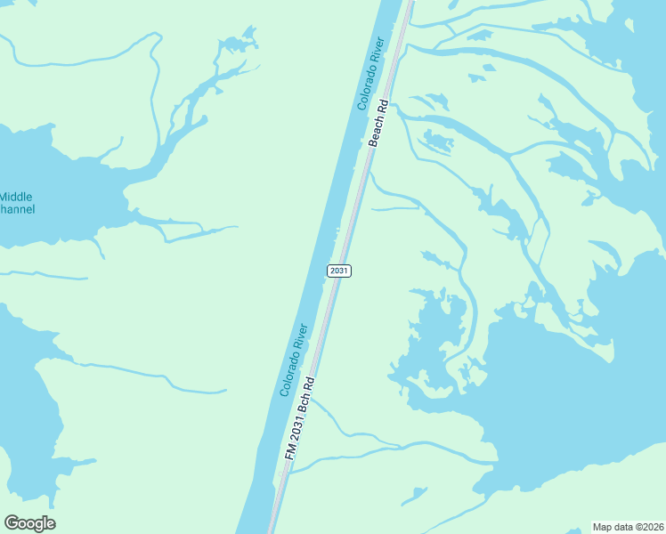 map of restaurants, bars, coffee shops, grocery stores, and more near 4108 Farm to Market Road 2031 in Matagorda