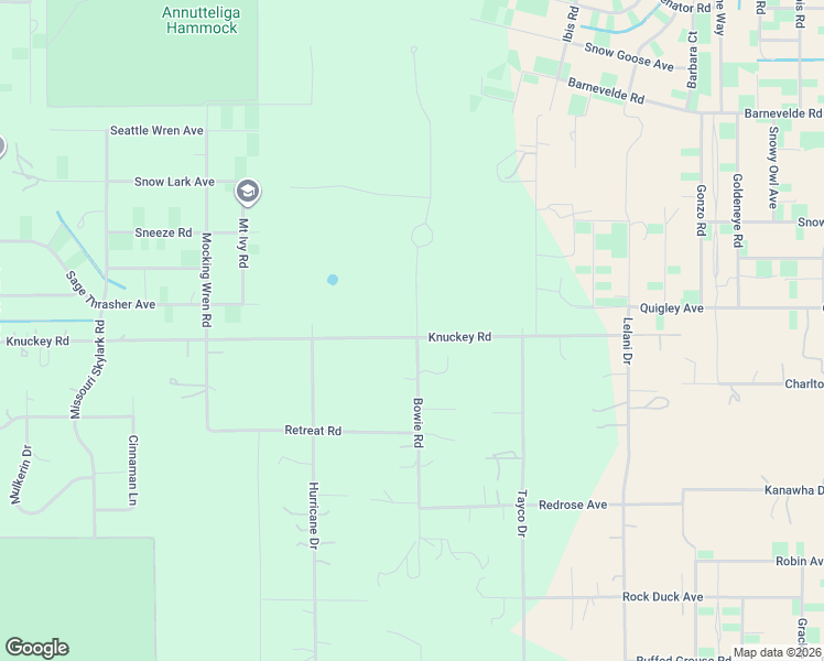 map of restaurants, bars, coffee shops, grocery stores, and more near 12009 Knuckey Road in Brooksville