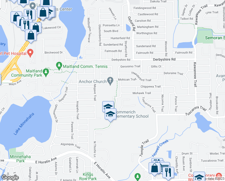 map of restaurants, bars, coffee shops, grocery stores, and more near 6021 Beggs Road in Orlando
