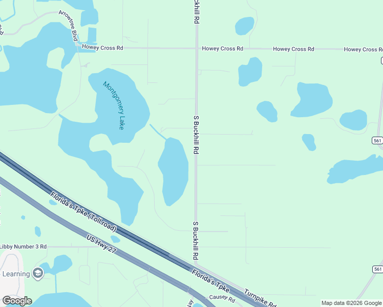 map of restaurants, bars, coffee shops, grocery stores, and more near 19949 South Buckhill Road in Clermont