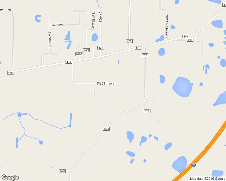 map of restaurants, bars, coffee shops, grocery stores, and more near 4663 Southwest 78th Avenue in Bushnell