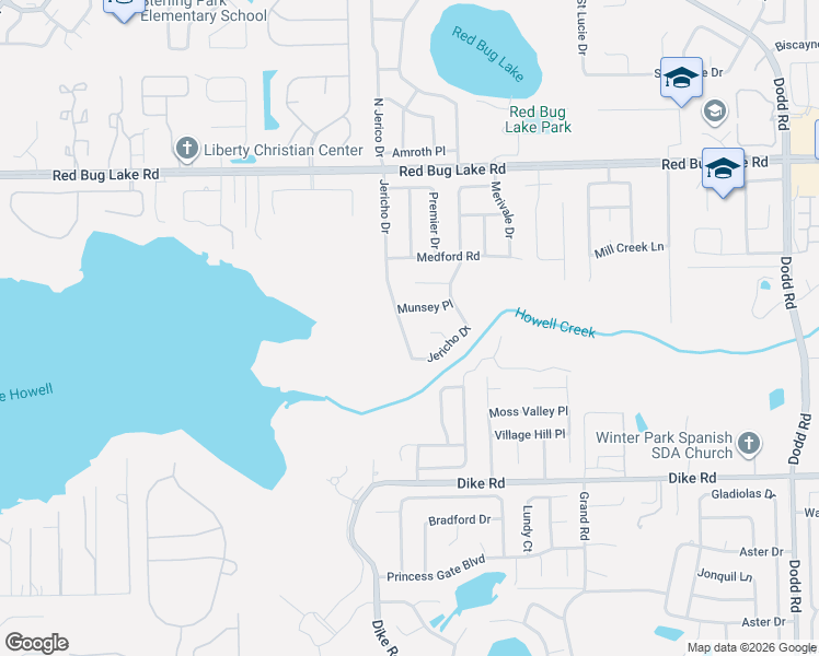 map of restaurants, bars, coffee shops, grocery stores, and more near 3546 Munsey Place in Casselberry