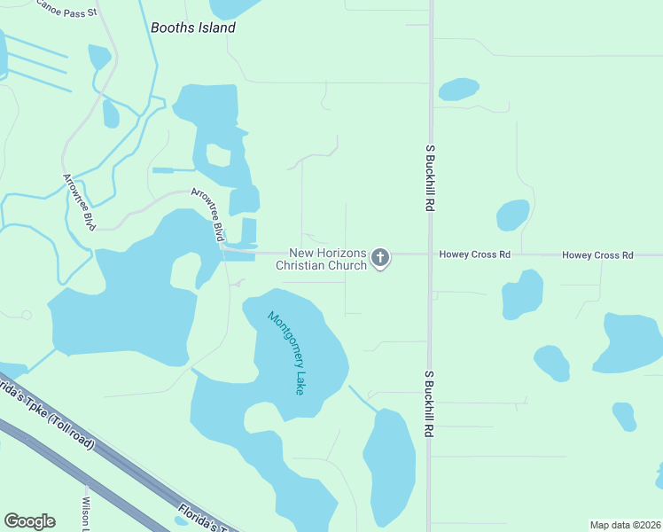 map of restaurants, bars, coffee shops, grocery stores, and more near 11206 Howey Cross Road in Clermont