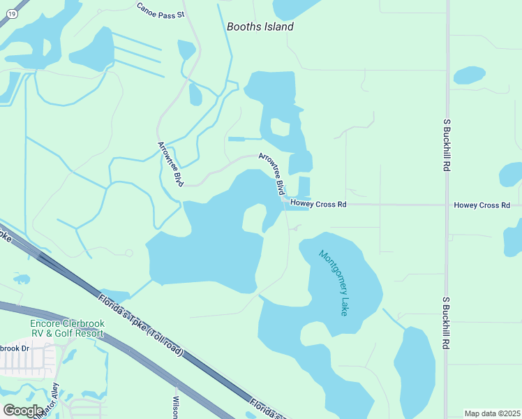 map of restaurants, bars, coffee shops, grocery stores, and more near 10645 Arrowtree Boulevard in Clermont