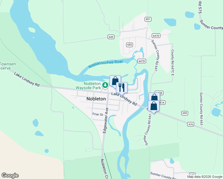 map of restaurants, bars, coffee shops, grocery stores, and more near in Nobleton