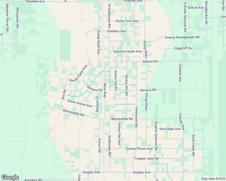 map of restaurants, bars, coffee shops, grocery stores, and more near 15327 Green Jay Road in Brooksville