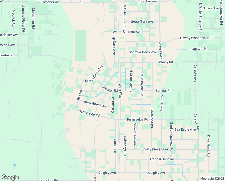 map of restaurants, bars, coffee shops, grocery stores, and more near Senator Road in Brooksville