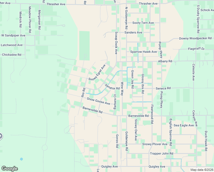map of restaurants, bars, coffee shops, grocery stores, and more near Senator Road in Brooksville