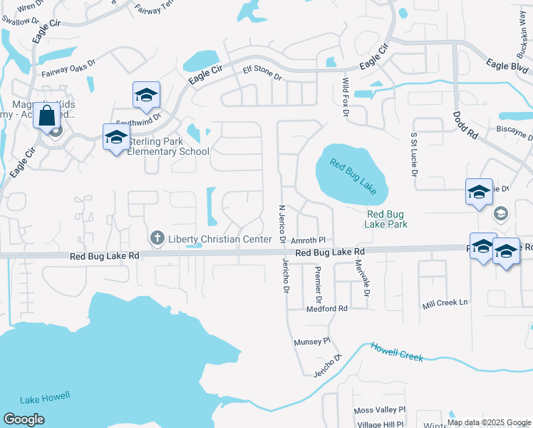 map of restaurants, bars, coffee shops, grocery stores, and more near 1151 Snug Harbor Drive in Casselberry