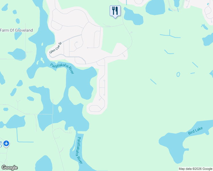 map of restaurants, bars, coffee shops, grocery stores, and more near 20723 Prince Ranier Place in Leesburg