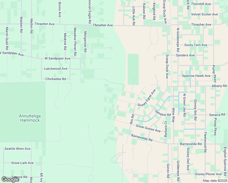 map of restaurants, bars, coffee shops, grocery stores, and more near 12190 Scarlet Ibis Avenue in Brooksville