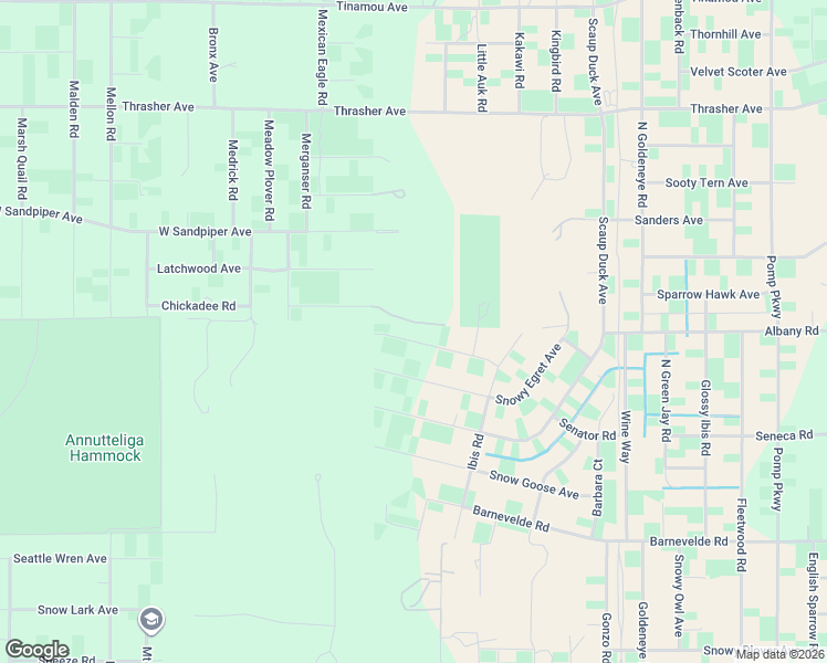 map of restaurants, bars, coffee shops, grocery stores, and more near 12190 Scarlet Ibis Avenue in Brooksville