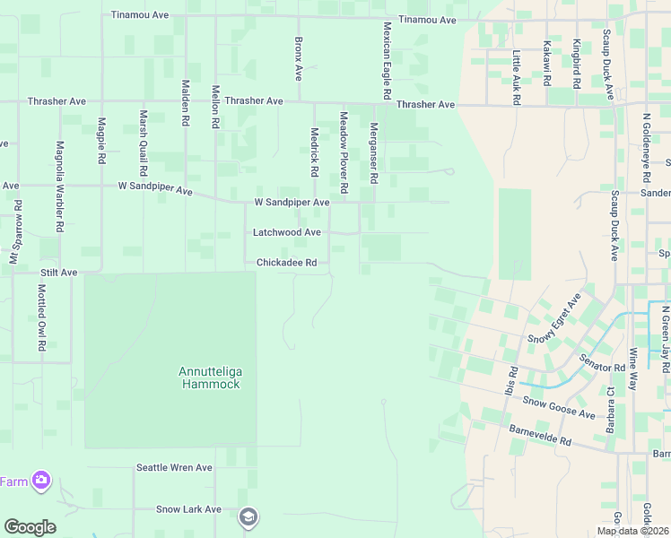 map of restaurants, bars, coffee shops, grocery stores, and more near 15486 Mulhatton Road in Brooksville