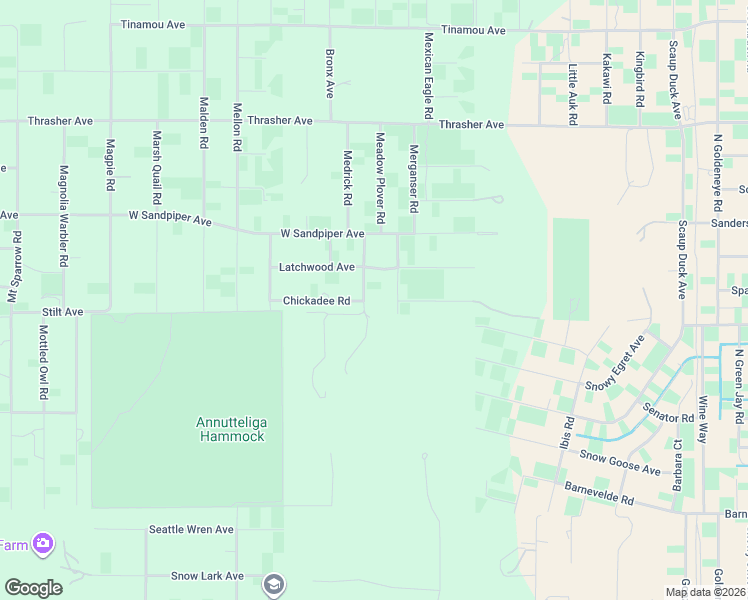 map of restaurants, bars, coffee shops, grocery stores, and more near 15486 Mulhatton Road in Brooksville