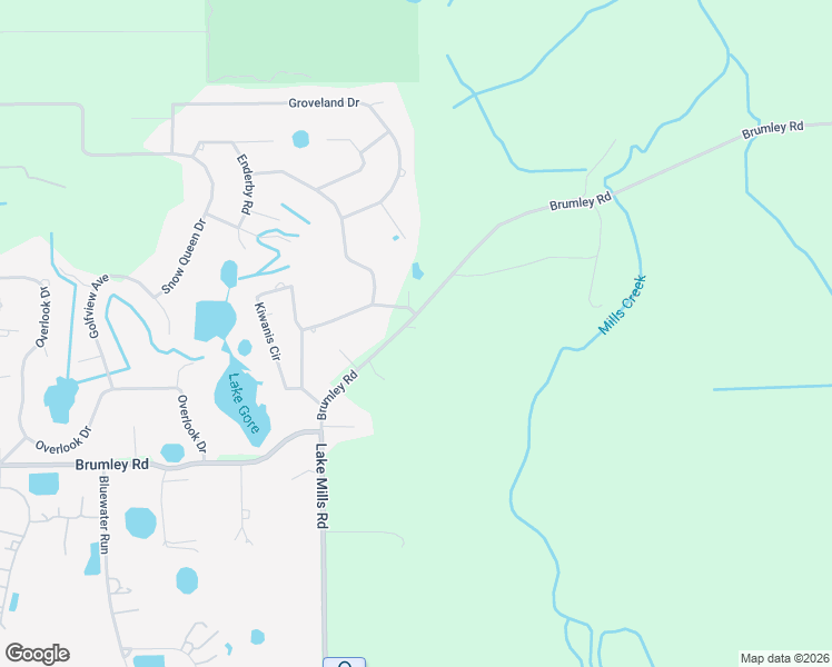 map of restaurants, bars, coffee shops, grocery stores, and more near 1777 Brumley Road in Chuluota