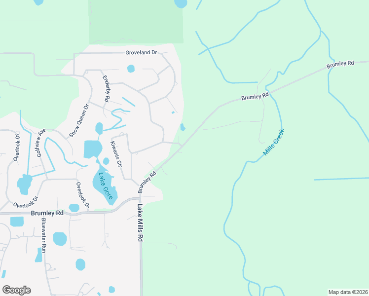 map of restaurants, bars, coffee shops, grocery stores, and more near 1777 Brumley Road in Chuluota