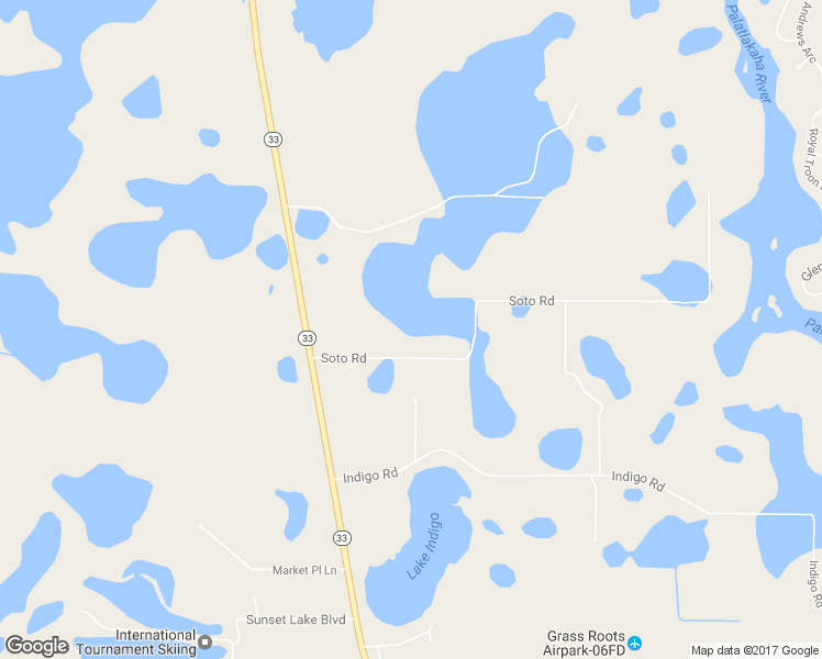 map of restaurants, bars, coffee shops, grocery stores, and more near 3741 Soto Road in Groveland