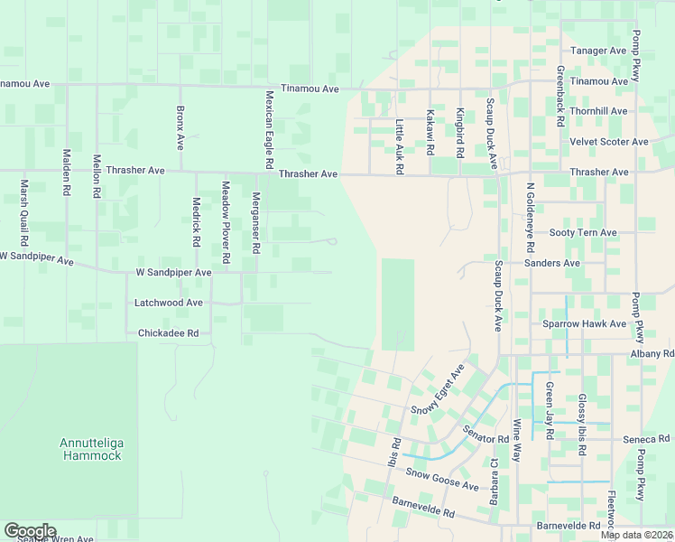 map of restaurants, bars, coffee shops, grocery stores, and more near 12125 West Sandpiper Avenue in Brooksville