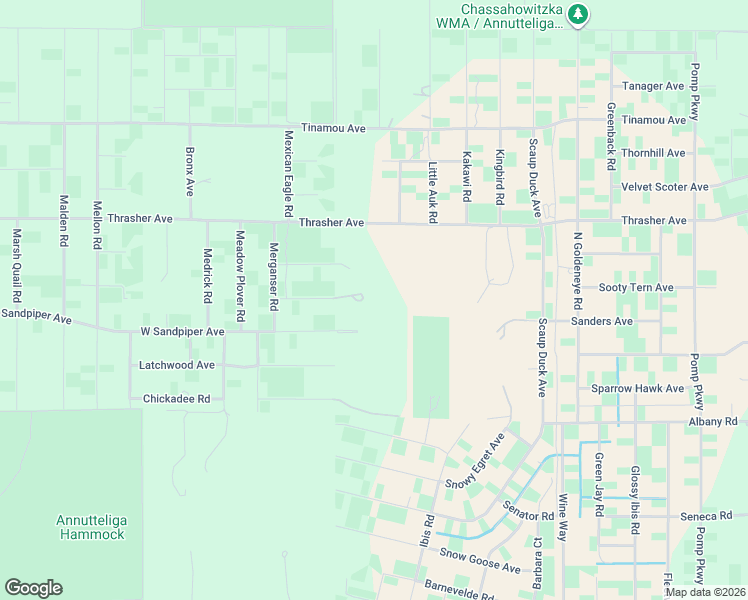 map of restaurants, bars, coffee shops, grocery stores, and more near 12125 West Sandpiper Avenue in Brooksville
