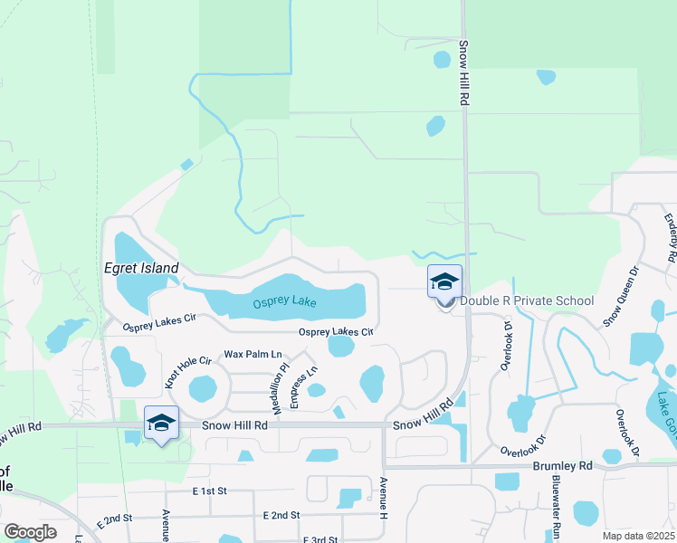 map of restaurants, bars, coffee shops, grocery stores, and more near 862 Lookout Point in Chuluota