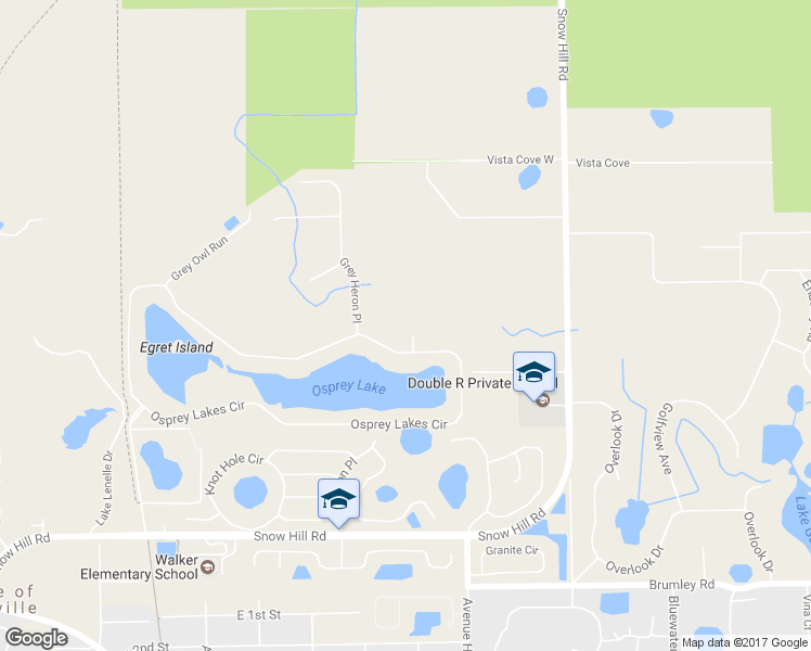 map of restaurants, bars, coffee shops, grocery stores, and more near 862 Lookout Point in Chuluota