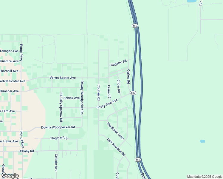 map of restaurants, bars, coffee shops, grocery stores, and more near 16272 Crane Road in Brooksville